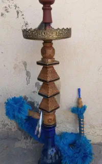 قلیان آبندی سیب شلیل معاوضه با قلیان