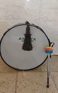 تبل محرمی و زنجیر ابعاد ۵۷×۲۷