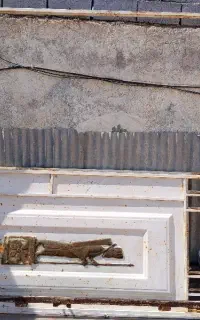 درب حیاط 3 لنگه