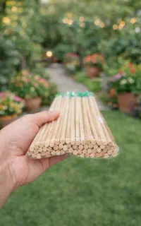 سیخ چوبی ضخیم ، مخصوص  کورن داگ ،فرچیپس ، پشمک