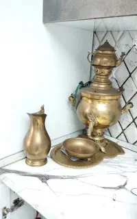 سماور برنجی