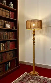 حراج آباژور پایه خراطی رافیا