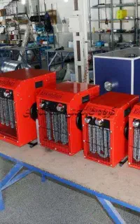 هیتر بخاری گلخانه سوله سالن 3فاز برقی