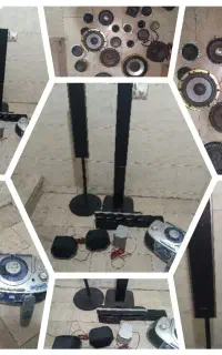 تعدادی بلندگو ساب و توییتر و میدرنج و سوراند و ضبط