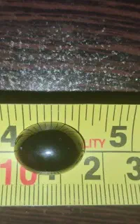 نگین عقیق جزع یمنی سیاه