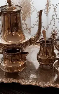 تی ست انتیک سیلور پلیت beredemeyer هلند
