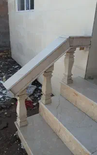 بنای کاشی سنگ موزاییک چاه کنی