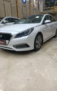 هیوندا‌سونوتا‌هیبرید+‌GLSمدل‌2017سفید‌نقد‌و‌معاوضه