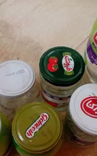 شیشه برای رب وآلو،قابلمه زودپز۸لیتری