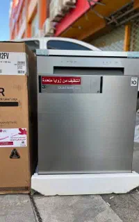 ماشین ظرفشویی الجی سری جدید ۲۰۲۵ نقره‌ای