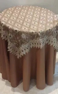 روکش ساتن و رانر و روکش شفاف میز جدید