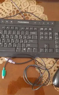 کیبورد و موس با سیم