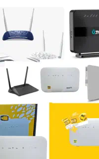 تعمیر انواع مودم خانگی مخابراتی  4G / TD-LTE/ADSL