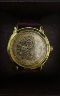 ساعت دراگون بند چرم