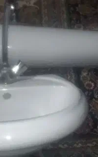 روشویی همراه با شیرآلات درحدنو