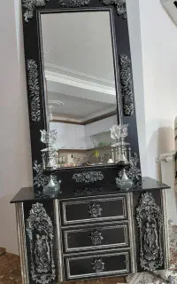 آینه و شمعدان