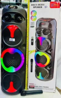 اسپیکر یکمتری سه ساب با میکرفن بیسیم