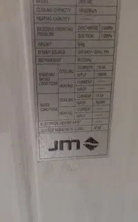 کولر گازی پنجره ای برند jm