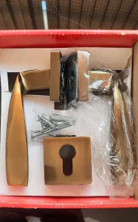 دستگیره رزت دوطرفه الدر زیتونی و نقره ای
