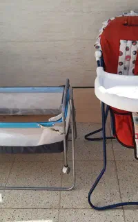 صندلی غذا و گهواره تخت شو