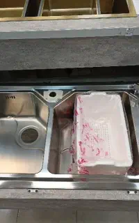 سینک ۱۰۰ سانت دو لگن ، فانتزی زیرآب بزرگ