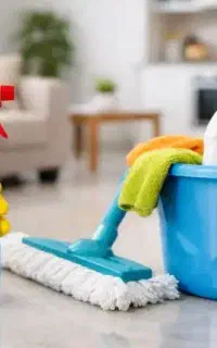 نظافت راه پله . نظافت منزل