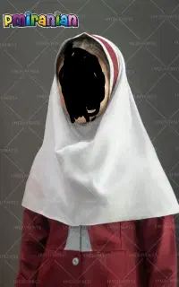 مقنعه سفید تترون درجه یک