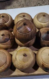 خرید مستقیم از تولیدی قندان چوبی