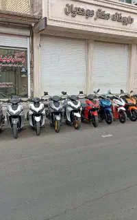 گالری موتورسیکلت مسترکیلیک آیروکس وسپا پاکشتی