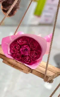 رزروبانی  رزهای روبانی دست‌ساز با رنگ‌بندی متنوع،