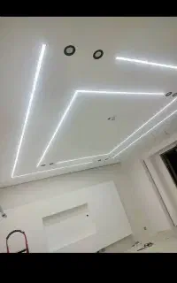 گچ کار نور مخفی  نورپردازی