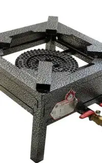 اجاق گاز حیاطی دو شعله کاملا نو با ابعاد 42در42