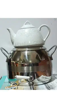 کتری قوری دنیز کتری قوری کف چدن ترک نو آک بند