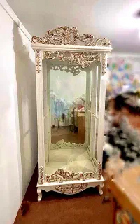 بوفه سفید طلایی