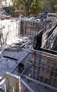 آرماتور بندی استخر مخزن آب فنداسیون