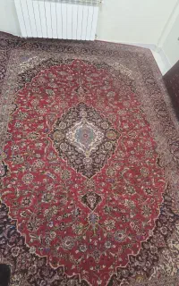 دو عدد فرش ۱۲ متری دستبافت لاکی