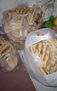 نان خشک شده بدون کپک