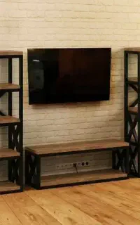 ساخت انواع میز تلویزیون دکوراتیو