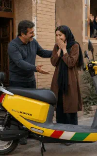 موتور قسطی36ماه - اسکوتر برقی Kavir ES5 1500