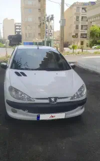 پژو206 مدل 98درجه یک
