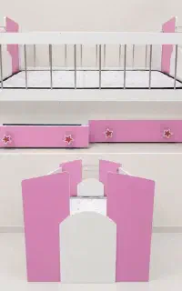 تخت کودک همراه با تشک
