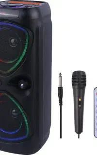 اسپیکر بلوتوثی برند ABS میکروفون و ریموت کنترل