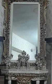 آینه و شمعدان