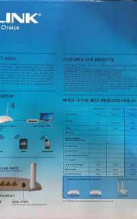مودم روتر +Wireless N ADSL2 مدل TD-W8961N