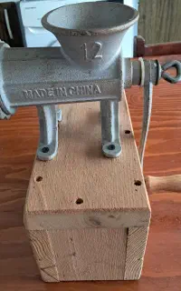 چرخ گوشت دستی