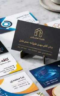 فقط *طراحی* تخصصی کارت ویزیت (فقط طراحی نه چاپ)
