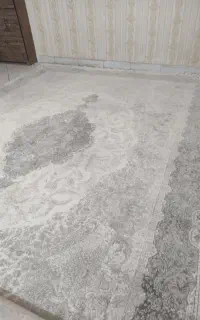 فرش ابریشم کاشان 1200 شانه