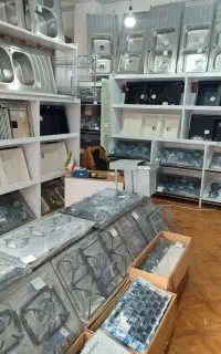 هود ، گاز ، سینک.  به قیمت عمده