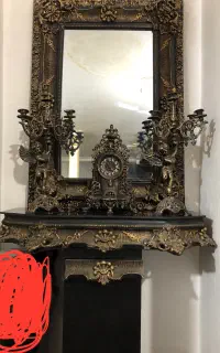 آینه و شمعدان