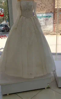 لباس عروس دانتل فرانسه